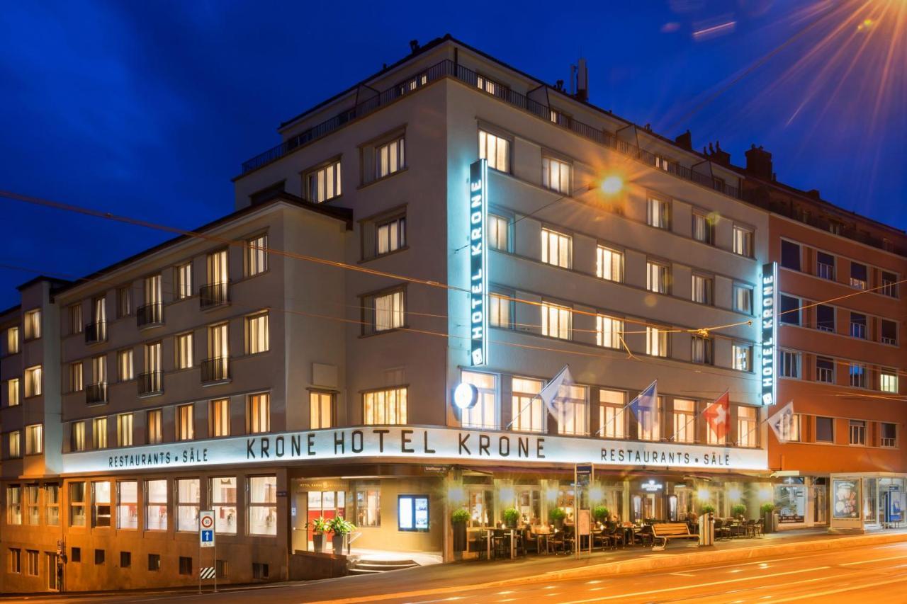 Hotel Krone Unterstrass Цюрих Екстер'єр фото