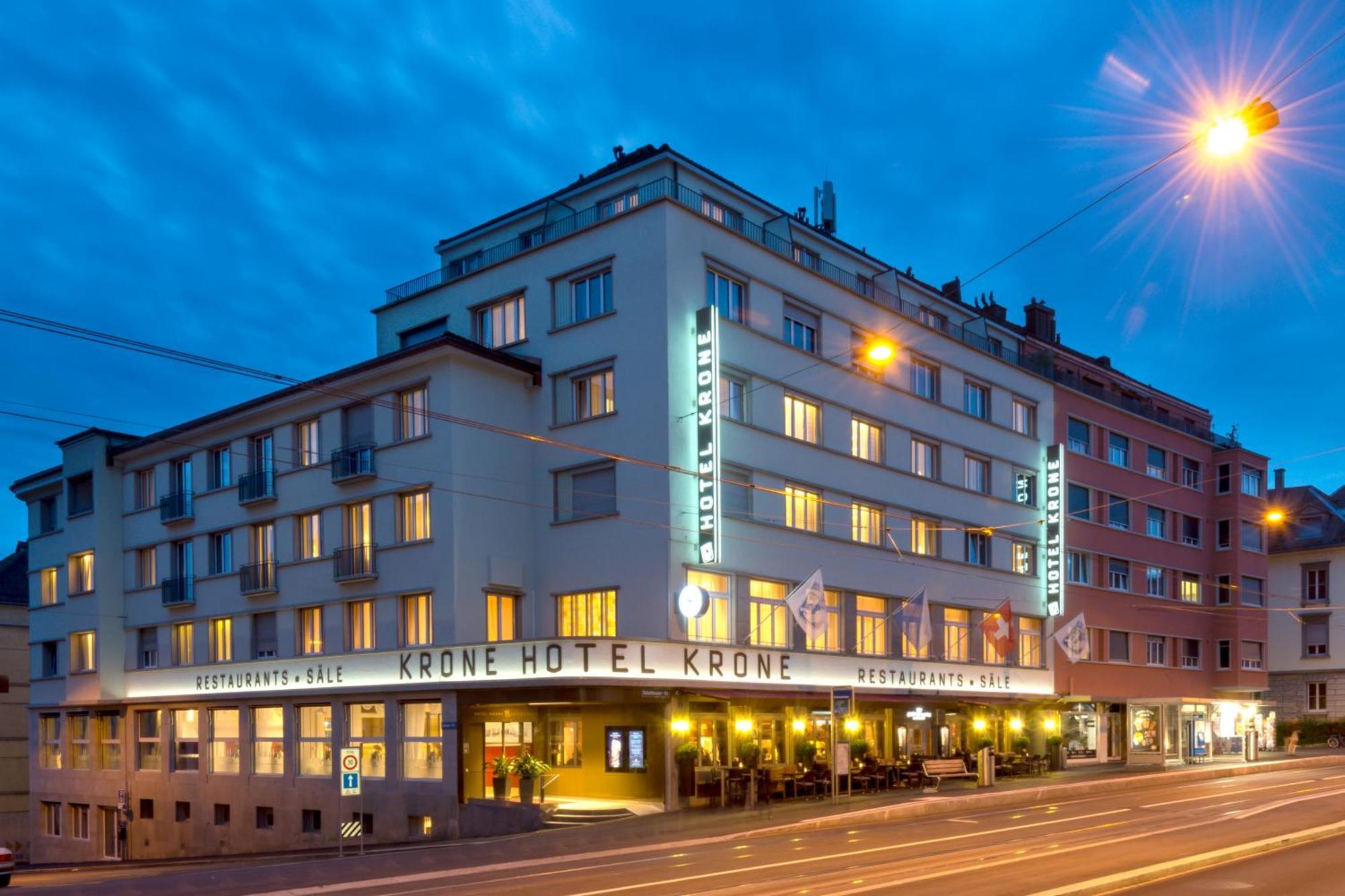 Hotel Krone Unterstrass Цюрих Екстер'єр фото